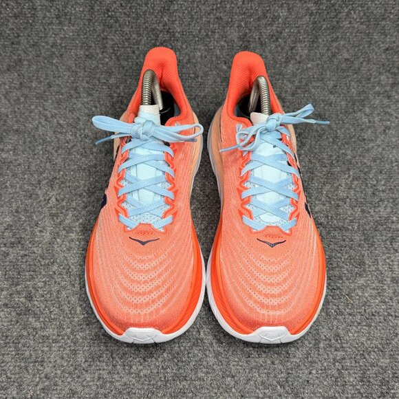 Hoka Mach 5 Running Shoes Women 8.5 Camellia Peach Athletic Run Training Sneaker - Picture 3 of 12
